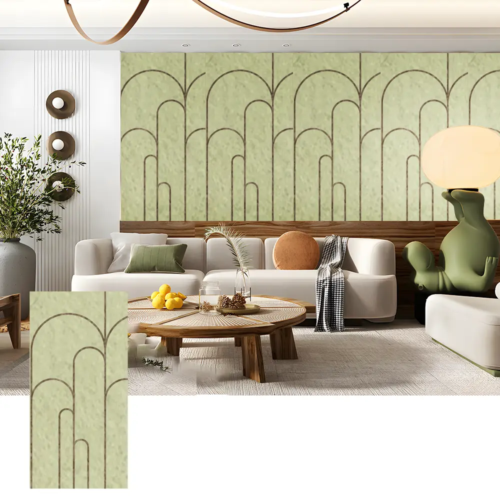 3D PET Acoustic Wall Panels para sa Dekorasyon na Interior