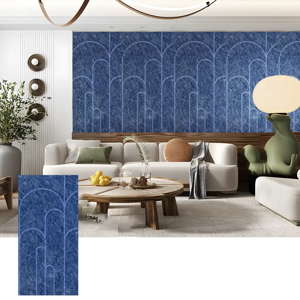 3D PET Acoustic Wall Panels para sa Dekorasyon na Interior