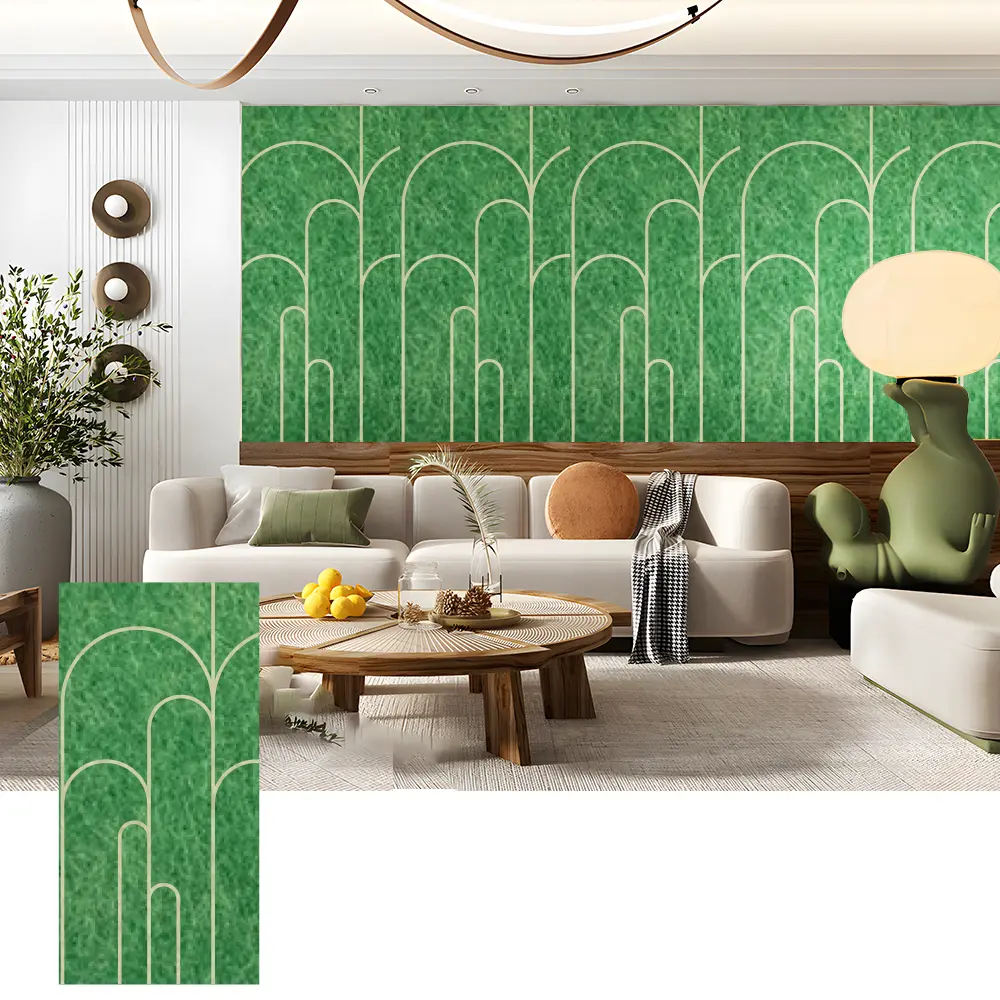 3D PET Acoustic Wall Panels para sa Dekorasyon na Interior