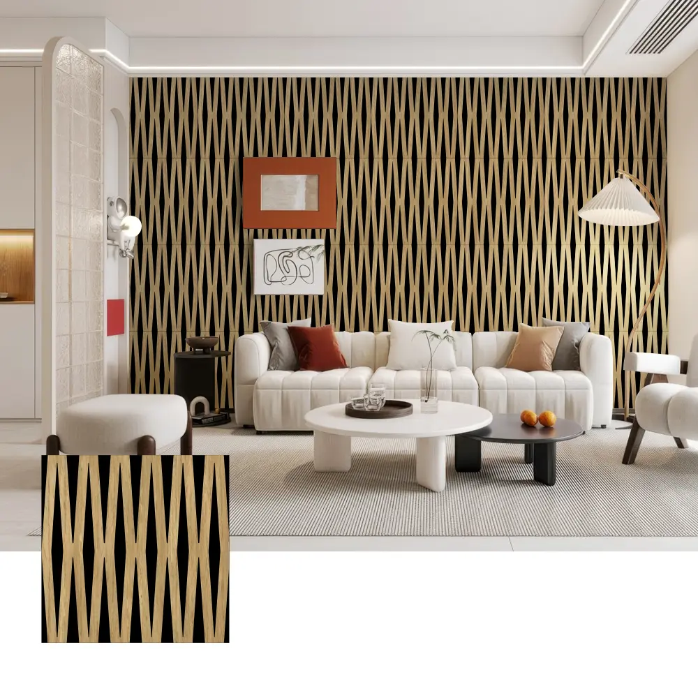 Mga Acoustic Wood Panel para sa Opisina at Panloob na Lugar Mga Acoustic Wood Panel para sa Opisina at Panloob na Lugar