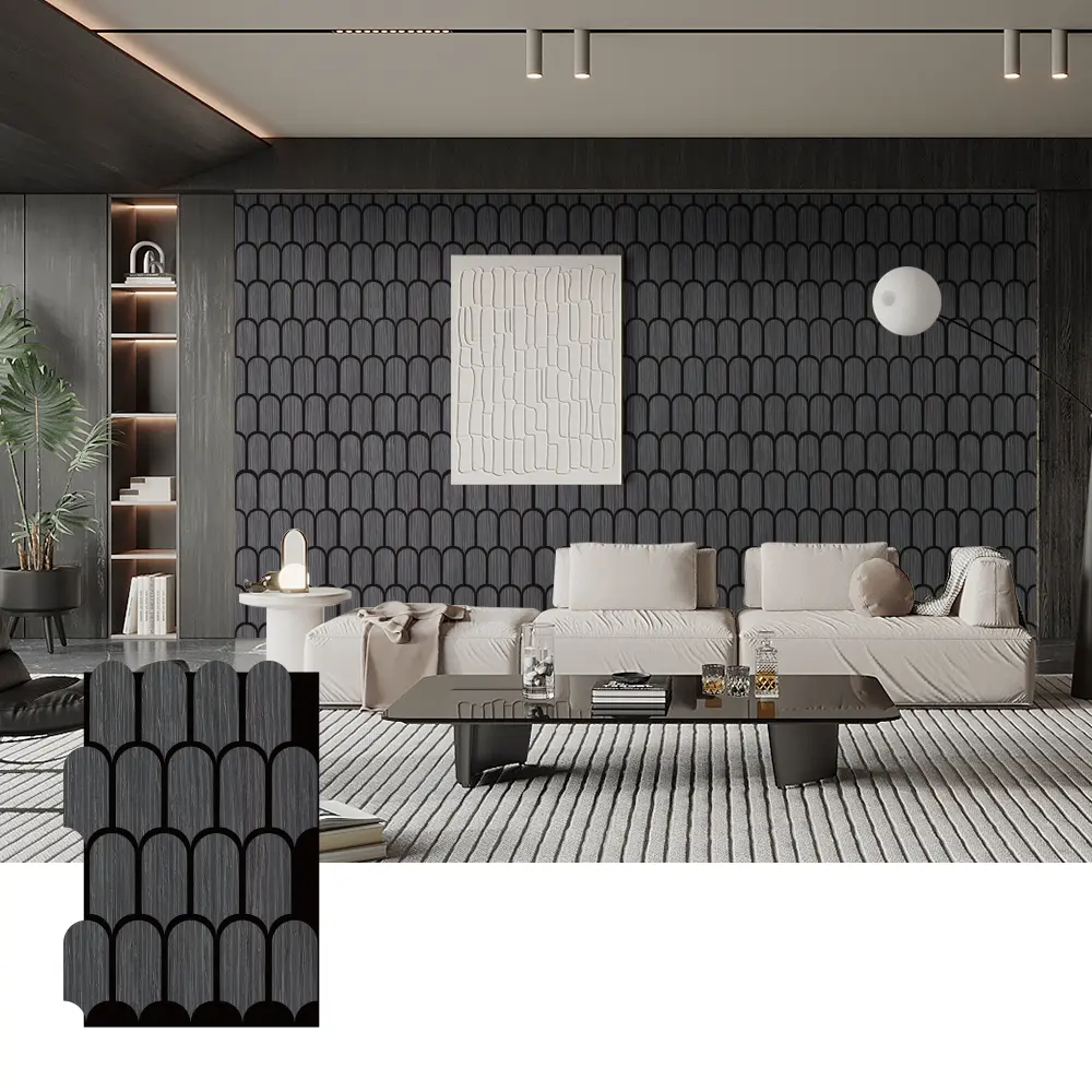 Mga Acoustic Wood Slat Panel para sa Opisina at Mga Meeting Room