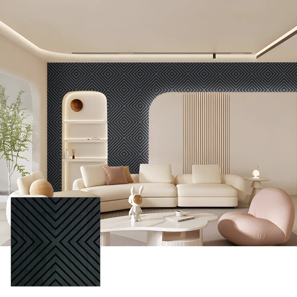 Akupanel Wood Acoustic Wall Panels para sa Interior Use