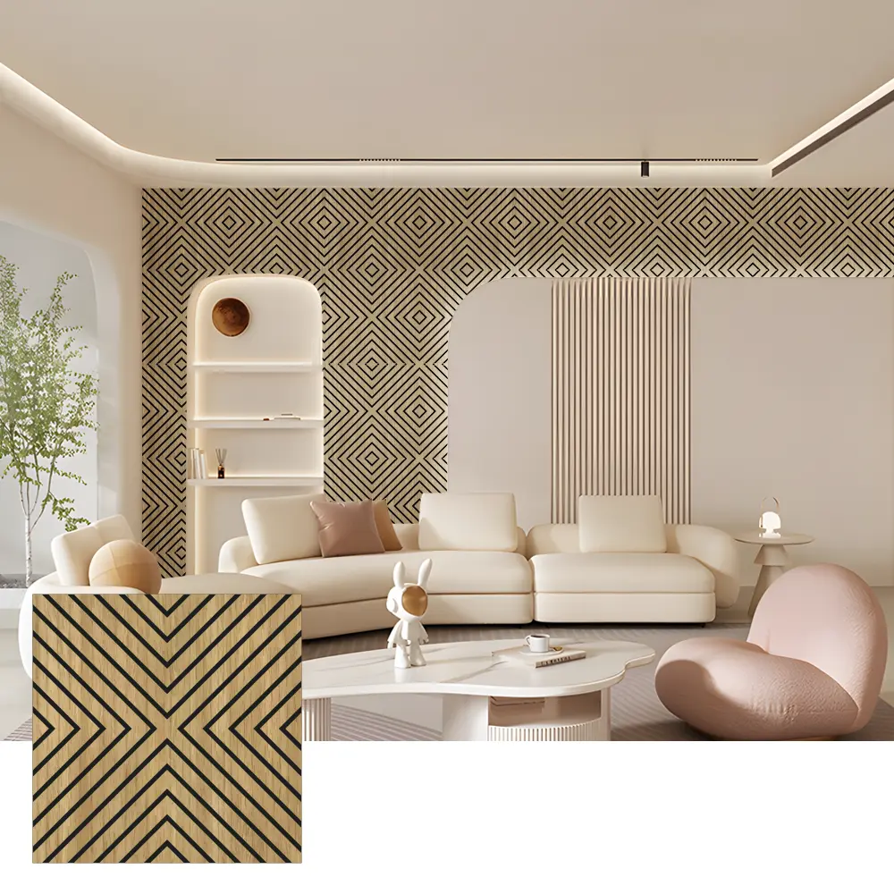 Akupanel Wood Acoustic Wall Panels para sa Interior Use