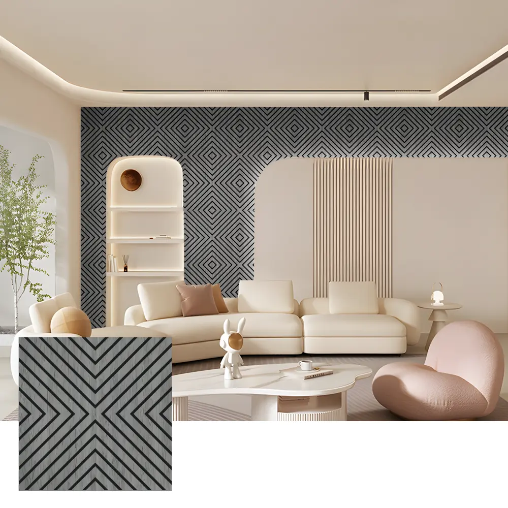 Akupanel Wood Acoustic Wall Panels para sa Interior Use Akupanel Wood Acoustic Wall Panels para sa Interior Use
