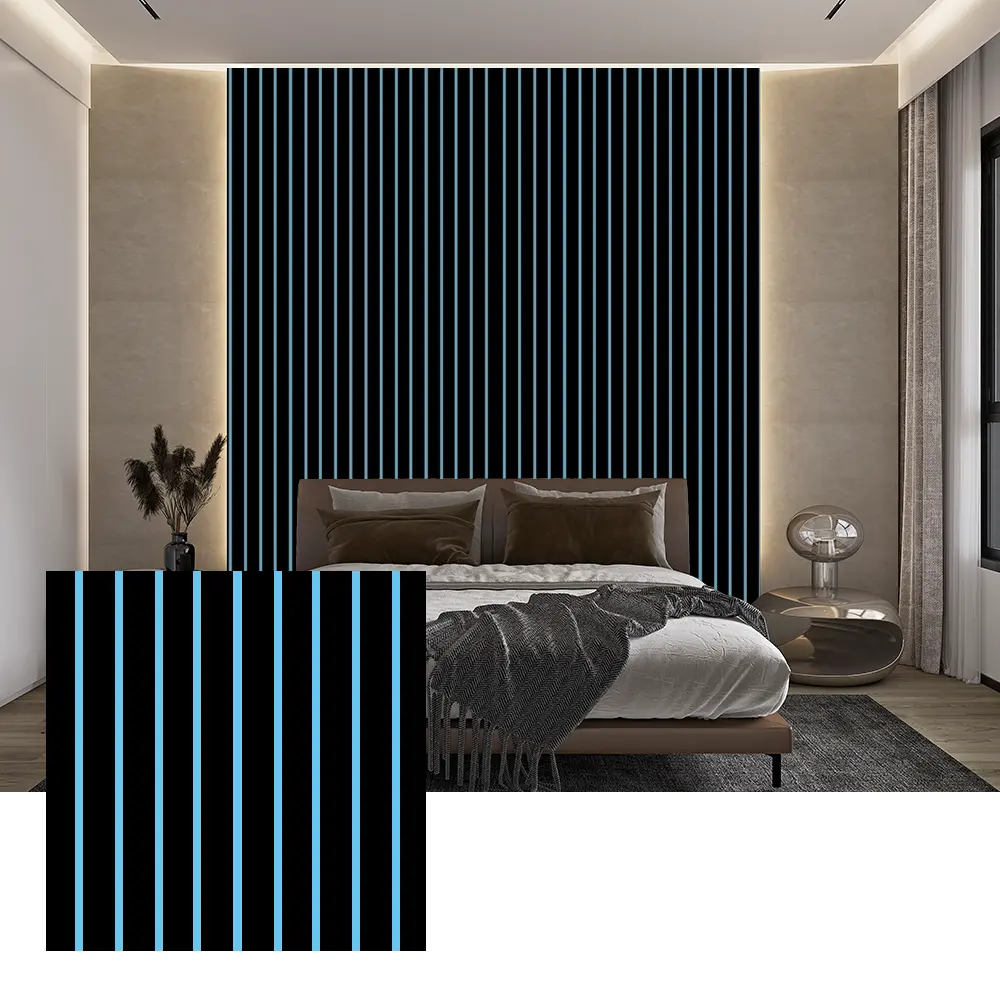 Mga Colored PET Acoustic Panel para sa Interior Wall Dekorasyon Mga Colored PET Acoustic Panel para sa Interior Wall Dekorasyon