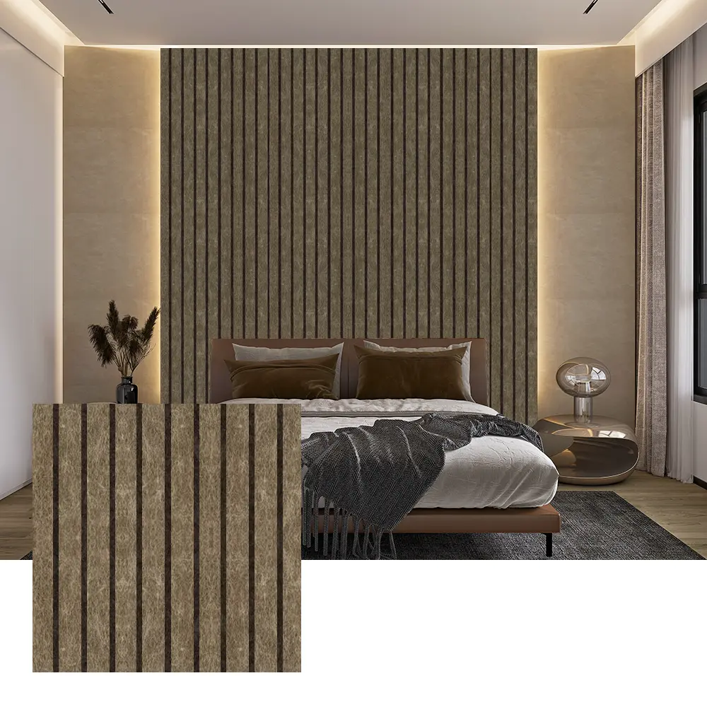 Mga Colored PET Acoustic Panel para sa Interior Wall Dekorasyon