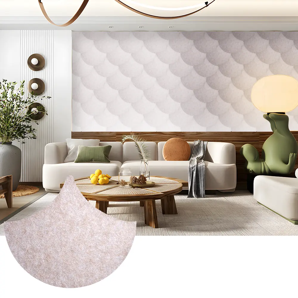 Mga Dekorasyon na PET Acoustic Panel para sa Mga Naka-istilong Wall Space