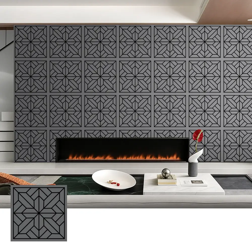 Mga Dekorasyon na Wood Veneer Acoustic Panel para sa Interior na Paggamit Mga Dekorasyon na Wood Veneer Acoustic Panel para sa Interior na Paggamit