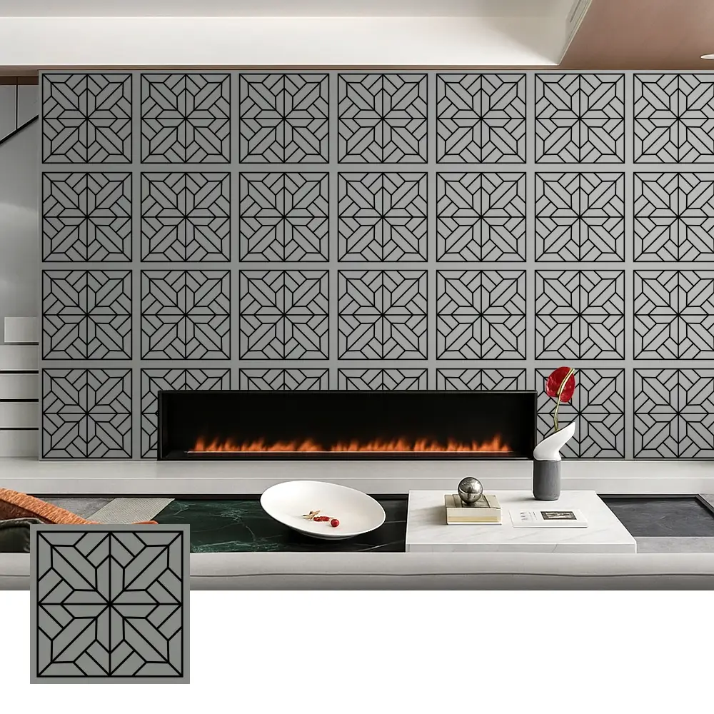 Mga Dekorasyon na Wood Veneer Acoustic Panel para sa Interior na Paggamit