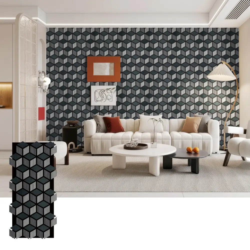 Madaling I-install ang Acoustic Wood Wall Panels para sa Interior Use