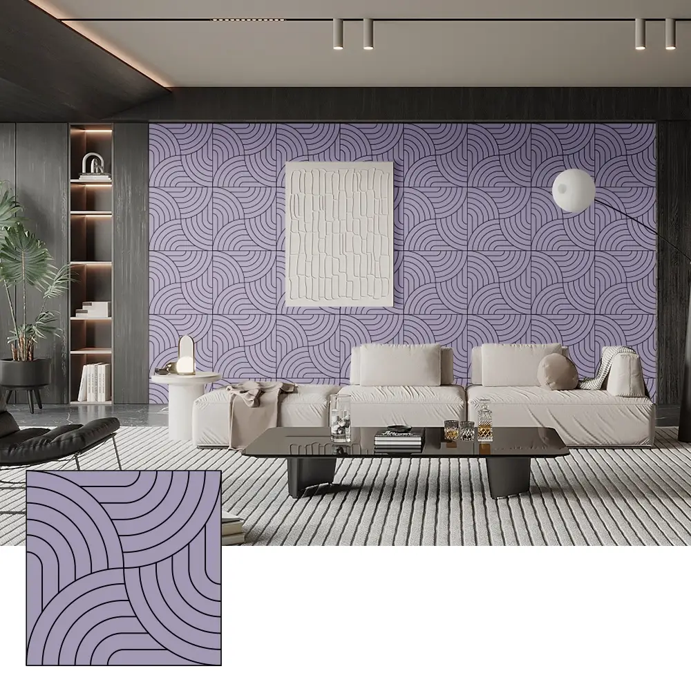 Mga High Density PET Acoustic Panel para sa Sound Absorption