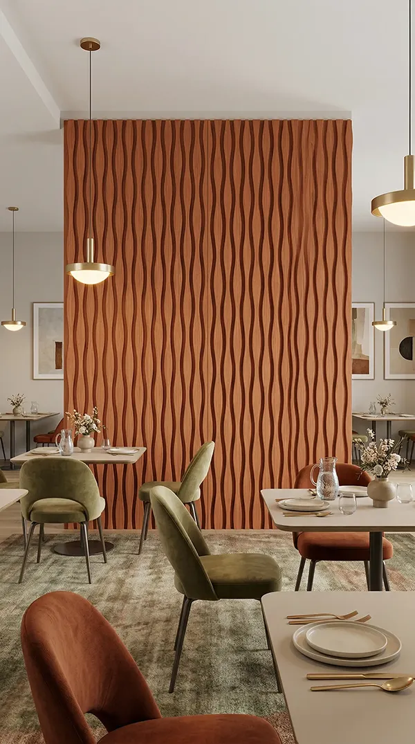 Decorative Acoustic Wood Veneer Panels for Modern Interiors Decorative Acoustic Wood Veneer Panels for Modern Interiors