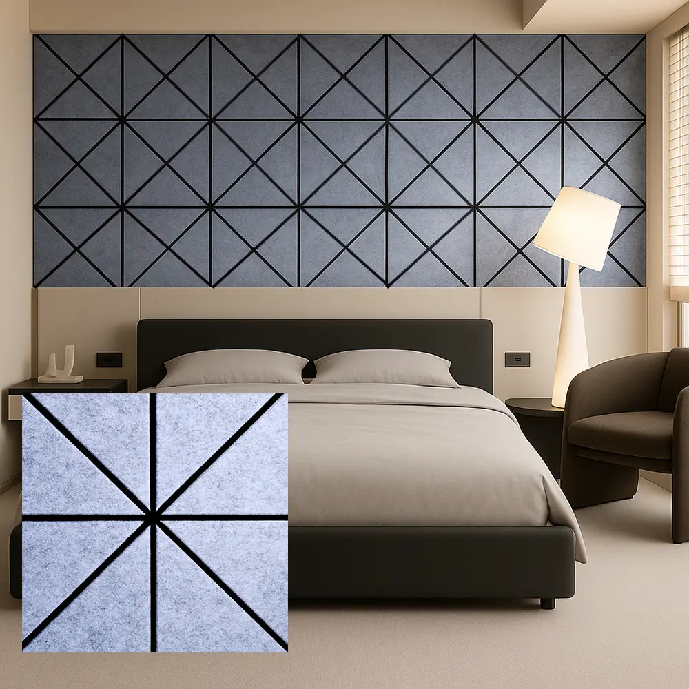 Mga PET Felt Acoustic Panel para sa Interior Wall Sound Control Mga PET Felt Acoustic Panel para sa Interior Wall Sound Control
