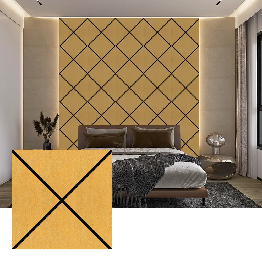 Mga Recycled PET Felt Acoustic Panel para sa Interior na Paggamit