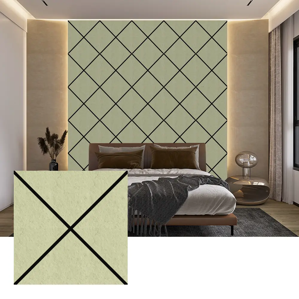 Mga Recycled PET Felt Acoustic Panel para sa Interior na Paggamit