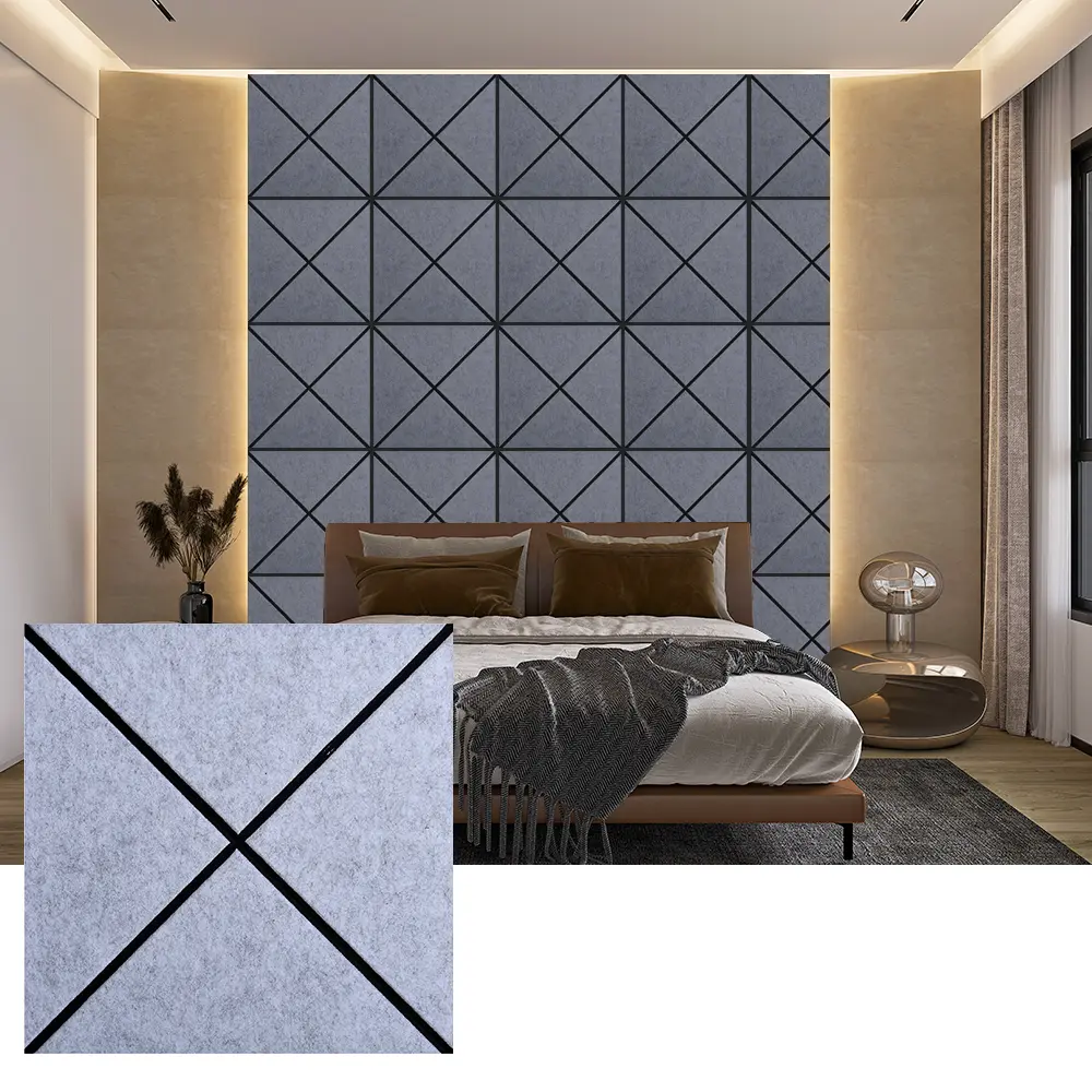 Mga Recycled PET Felt Acoustic Panel para sa Interior na Paggamit