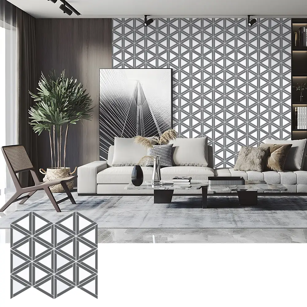 Self-Adhesive PET Acoustic Wall Panels para sa Panloob na Paggamit Self-Adhesive PET Acoustic Wall Panels para sa Panloob na Paggamit
