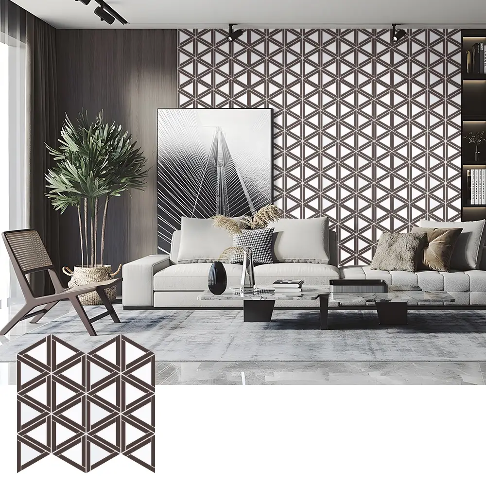 Self-Adhesive PET Acoustic Wall Panels para sa Panloob na Paggamit