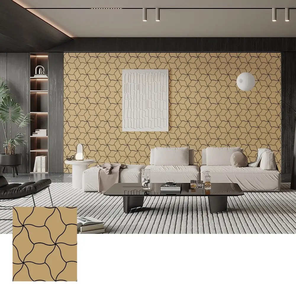 Sound Absorbing Wood Veneer Acoustic Panels para sa Mga Pader