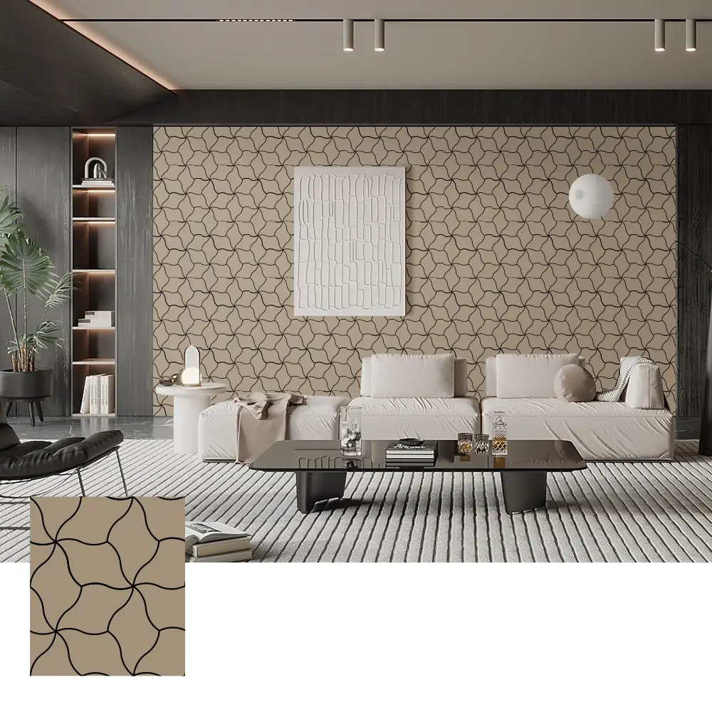 Sound Absorbing Wood Veneer Acoustic Panels para sa Mga Pader