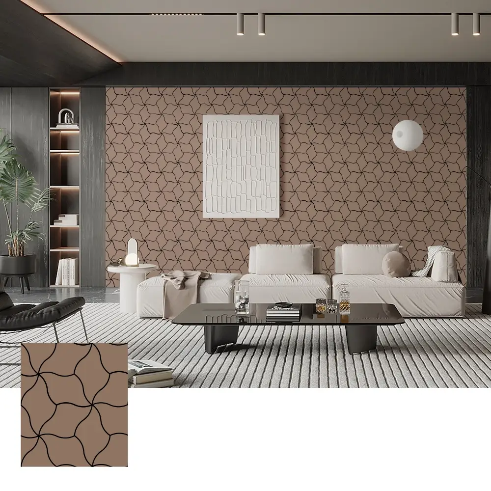 Sound Absorbing Wood Veneer Acoustic Panels para sa Mga Pader