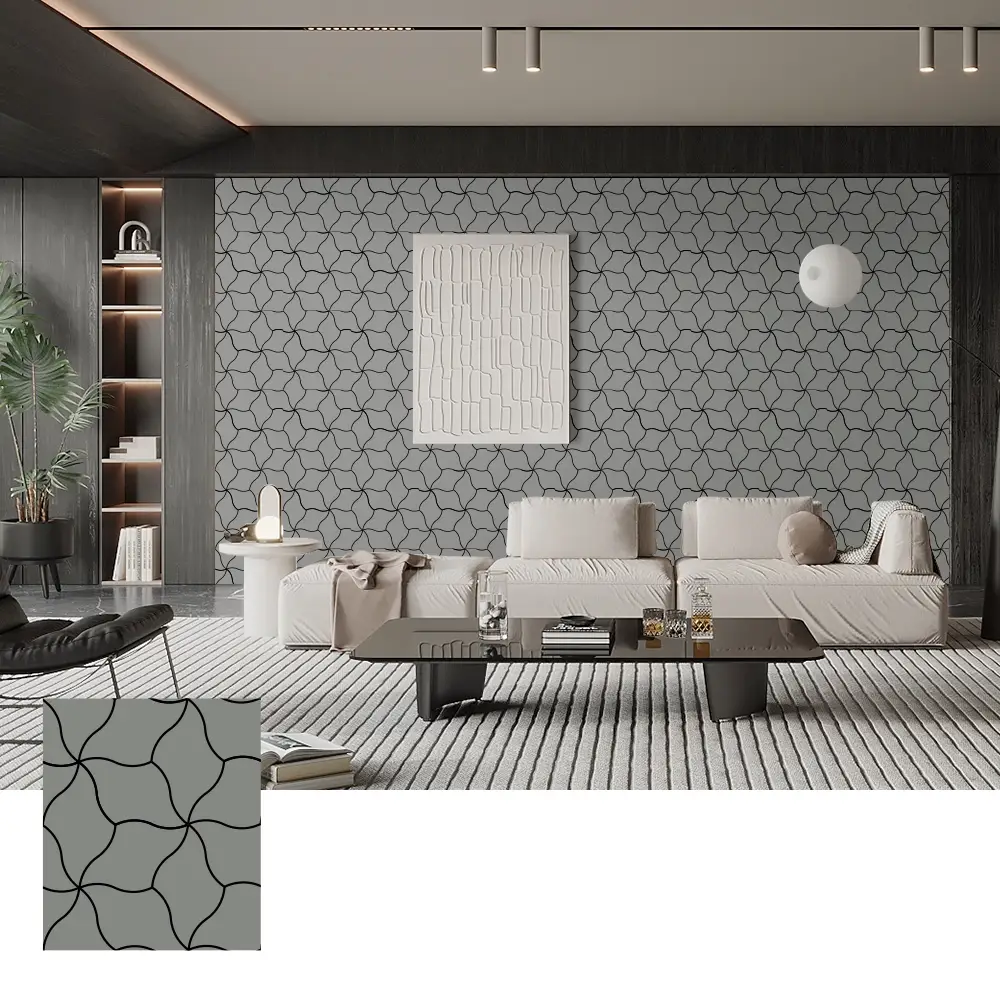 Sound Absorbing Wood Veneer Acoustic Panels para sa Mga Pader