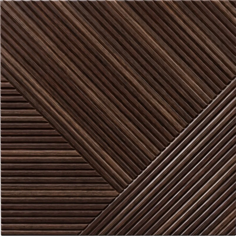 Wonear Executive Office Dark Geometric Wood Acoustic Panel Wonear Executive Office Dark Geometric Wood Acoustic Panel