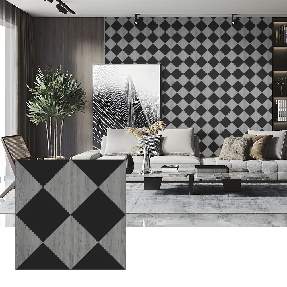 Mga Wood Veneer Acoustic Panel para sa Dekorasyon sa Wall ng Silid-tulugan