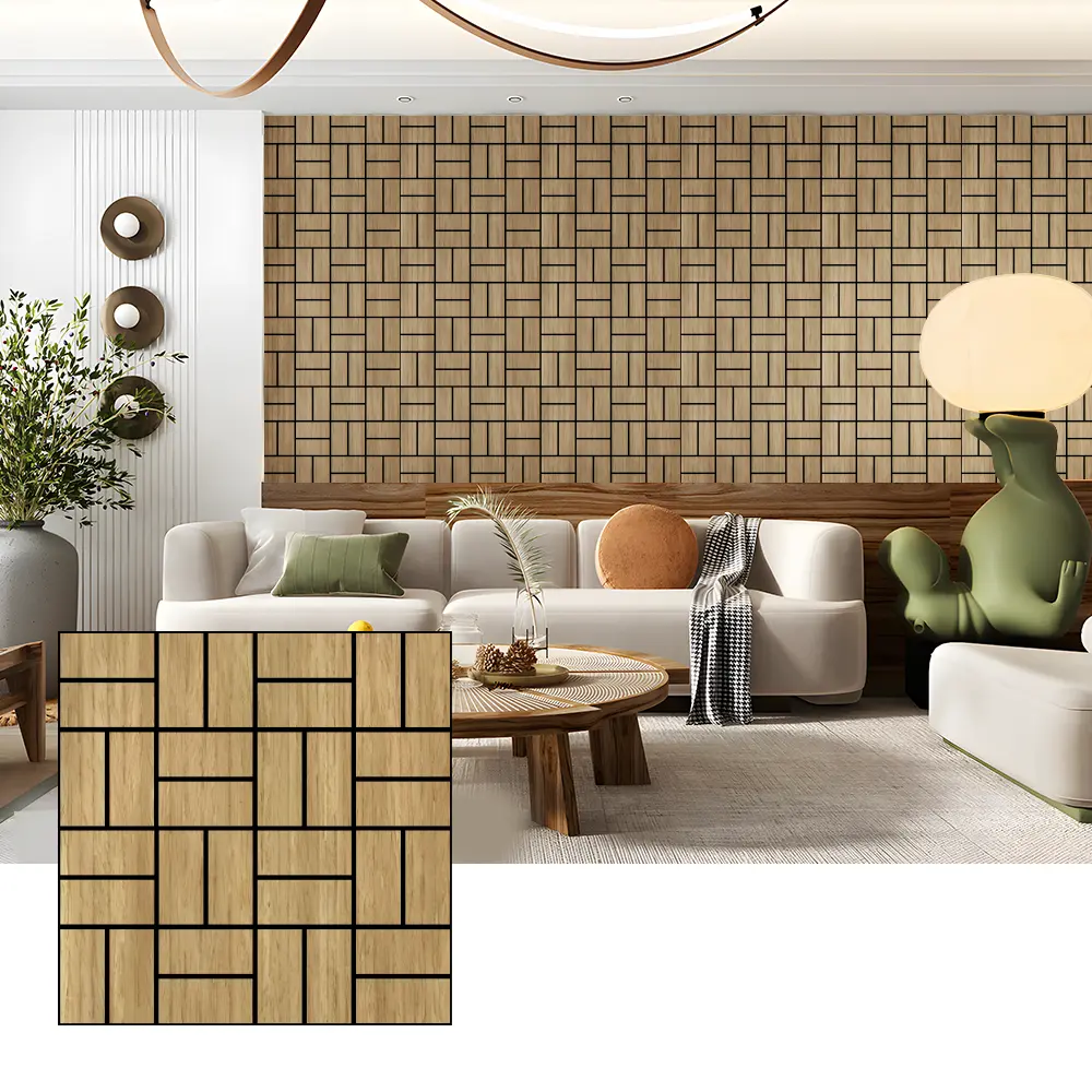 Wood Veneer Acoustic Wall Panels para sa Sound Absorption Wood Veneer Acoustic Wall Panels para sa Sound Absorption
