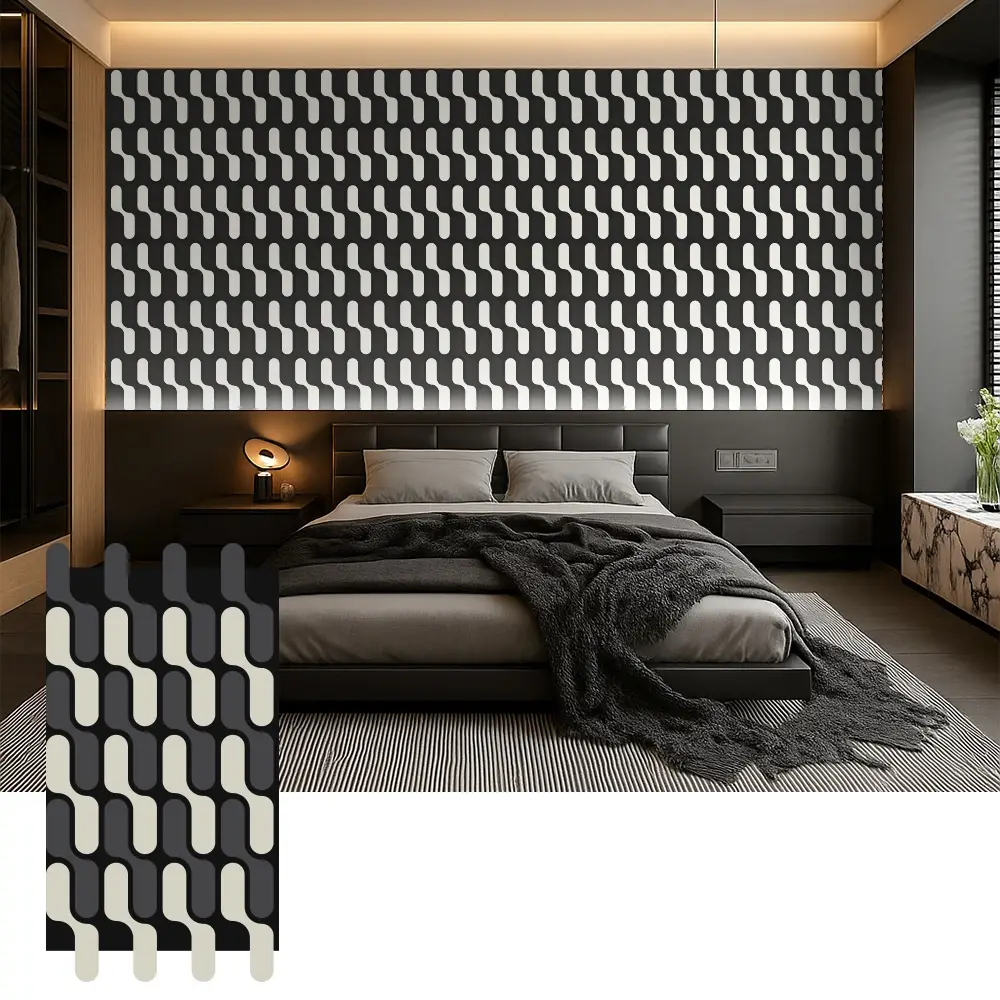 Mga Wooden Acoustic Panel para sa Bedroom Sound Control Mga Wooden Acoustic Panel para sa Bedroom Sound Control