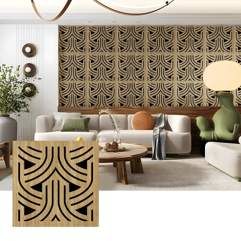 Mga Wooden Acoustic Slat Panel para sa Mga Aplikasyon sa Pader Mga Wooden Acoustic Slat Panel para sa Mga Aplikasyon sa Pader